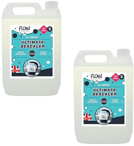 Dunnet Tools 10 Litres Concentrated Washing Machine Cleaner & Kettle Descaler Liquid - Versatile Dishwasher Cleaner Coffee Machine Descalers - Extends Life Of Appliances - Heavy duty limescale Remover
