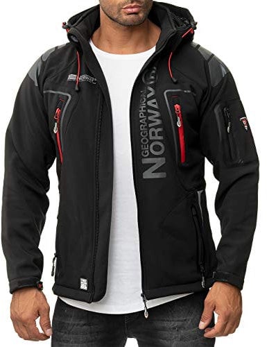 Geographical Norway Herren Jacke Techno-bans Black L