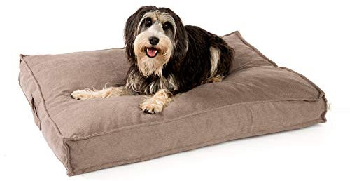 JAMAXX Premium Hundekissen Orthopädisch Weich Memory Foam, Waschbar, Nässeschutz Wasserabweisend - Dicke Füllung Visco Elastisch, Flauschig Samtartiger Stoff, Hundebett PDB1001