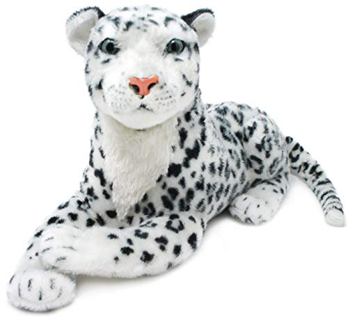 TigerHart Sinovia The Snow Leopard - 17 Inch Stuffed Animal Plush Snow Cat