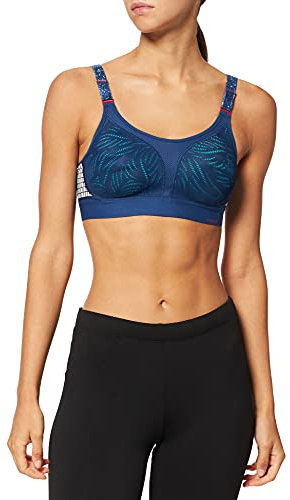 TriAction Damen Extreme Lite N EX Sport BH ohne Bügel, Ultramarine, 70C