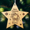 2024 Christmas Bauble Personalisd Xmas Tree Decorations Engraved Wooden Decoration Christmas Tree Ornament Memorial Keepsake Gifts Santa Gift for Family