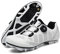 Uhclrr Herren MTB-Radschuhe Mountainbike-Schuhe Atmungsaktive Outdoor-Radschuhe Kompatibel Mit SPD-Stollen(46, White)