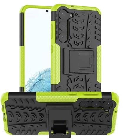 Oudoor Hülle Kompatibel mit Samsung Galaxy S23 | Case Panzer Hülle Cover Schutzhülle Etui Bumper | Grün