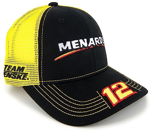 Checkered Flag Sports Ryan Blaney Victory Lane Menards Team Mesh Hat Mehrfarbig, Mehrfarbig, Einheitsgröße