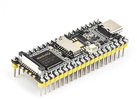 Waveshare LuckFox Pico RV1103 Linux Micro Dev Board, Integriert ARM Cortex-A7/RISC-V MCU/NPU/ISP Prozessoren, Unterstützt MIPI CSI GPIO UART SPl I2C USB etc. Schnittstellen (mit Header)