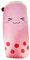 Bubble Tea Plüsch XXL in rosa - ca. 100 cm, flauschig weich, Plüschtier, Stofftier, riesen Bubble Tea