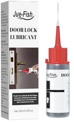 Door Lock Lubricant,Dry Graphite Powder Spray Lubricant for Sliding Doors,Door Hinge Lubricant & Sliding Door Lubricant for Door Locks, Locks, Car Locks.,50ML