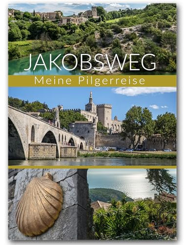 Calmondo Jakobsweg Tagebuch | Pilger-Tagebuch Reisetagebuch für Camino zum Ausfüllen | Mit Reisevorbereitung, Etappenplan, Achtsamkeits-Seiten, Zitaten, Tipps uvm. | Für 32 Etappen | DIN A5