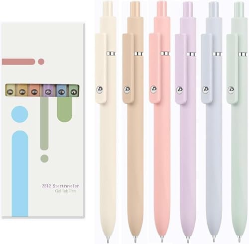 MIUTME Gel Stifte, Cool Stuff Ästhetische Büro College Schulbedarf, Teen Mädchen Geschenke Trendy Stuff, Schwarze Tinte Nette Stifte Geburtstagsgeschenke für Frauen, Zurück zu Schulbedar