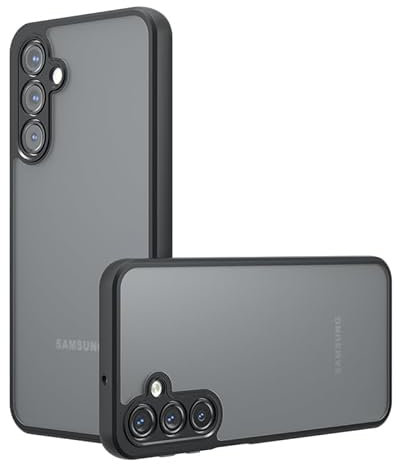 JNERBUYI Coque Protection pour Samsung Galaxy M35 5G, Étui Antichoc pour Protéger L'appareil Photo, Surface Mate Anti Empreintes Digitales.