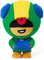 Klikkopers Brawl Stars Kuscheltiere, Brawl Stars Leon Kuscheltier, Brawl-Stars Plüschpuppe, Brawl-Stars Figuren, Brawl-Stars Plüschtiere, Brawl-Stars Plushies, Weihnachten Kleine Geschenke (Leon)