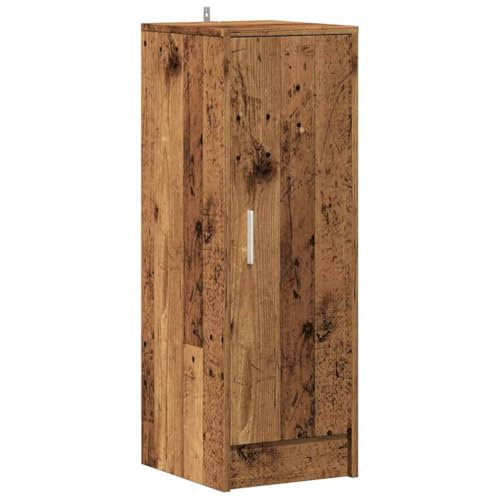 vidaXL Mueble Zapatero de aglomerado Madera Vieja 32x35x92 cm, Mueble Zapatero, Armario de Zapatos, estantería de Zapatos, Armario Zapatero