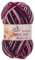100g Strickgarn Abby 200 multicolor Sockengarn Socken-Wolle Strumpfgarn Farbwahl, Farbe:grau-creme-pink