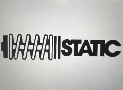 Rakelfix Static JDM Aufkleber Größe&Farbe ANPASSBAR Sticker Autoaufkleber Lack Scheibe Wand