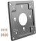 Cpolebev Mini-Host Display Back Mounting Mount Bracket Replacement Part for HTPC Mini-Host Computer Accessories