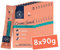 Pets Deli Cremesnack für Katzen mit Thunfisch und Jakobsmuschel ohne Zucker und Gluten 8x90g