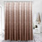Xlabor Farbverlauf Duschvorhang 240x200cm Wasserdicht Anti-Schimmel Stoff für Badezimmer braun 240x200cm