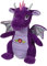 Klangdrache 20 cm lila - Kuscheltier für Kinder - In 6 verschiedenen Farben erhältlich - 071612
