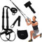 LISTHEN Verstellbare Multifunktionsgurte, Heim-Suspensionstraining, Heim-Gym-Set, Ausrüstung für Calisthenics, Fitness, Crossfit, geeignet für Liegestütze und Suspensionstraining, Armtraining
