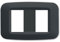 Placca Yes Tecno.2M Sep.Grigio Noir AVE 45PY002GN