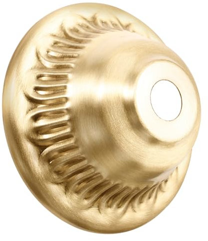 Mikinona coupelle de lampe en cuivre light ceilings appliques décorer fleuron de lampe unique fleuron de lampe de table laiton couverture de klaxon prise réceptacle e27 Plaque de plafond
