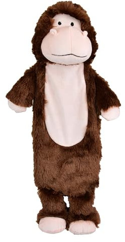 Supersoft Plush Monkey Hot Water Bottle – 2 Liter | Cozy & Adorable Monkey Design | Ultra-Soft Cover for Warmth & Comfort