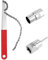 QWORK® Kit Attrezzi per Catena Bici - Chiave a Frusta e Estrattore Ruota Libera - 8/9/10 velocità