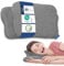 EULIN® ORTHOPÄDISCHES KOPFKISSEN – Ergonomisches Memory Foam Kissen - IGR zertifiziertes Nackenstützkissen für Seitenschläfer & Rückenschläfer – Antischnarch Kissen Schlaftherapie MF1 grau