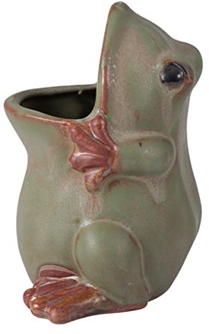 HEMOTON 1 Pièce Pot de Fleurs Vintage Style Européen pour Plantes Conteneur Décoratif pour Cuisine Élégant pour Cactus Violettes Africaines