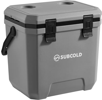 Subcold Master Cool Box | Rugged HDPE PU Insulated | Multi-Day | Durable HDPE Shell & PU Insulation Keeps Contents Cold for Several Days | Ideal for Fishing Trips, Camping & Long Outdoor Use