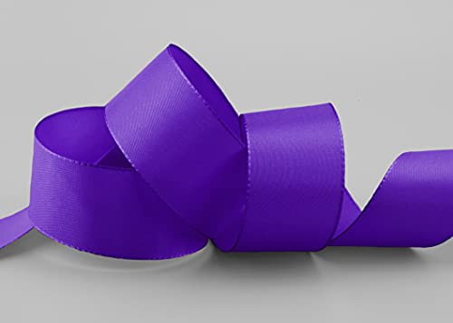 Deko Angels Taftband LILA Violett 3 m x 4 cm Dekoband Geschenkband Stoffband 40 mm Tischdeko Hochzeit Schleifenband Visco TAFT Kartengestaltung Basteln