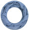 Majea Loop Alice schmaler Damen-Schal Loop Frühlingsschal Schlauchschal Rundschal Tuch uni unisex unifarben einfarbig Halstuch (denim)