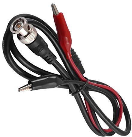 MagiDeal BNC Stecker Auf 2 Krokodil klemmen Adapter Testkabel 3.2ft 08HE