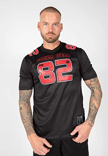 T-Shirt - Fresno - Schwarz/Rot
