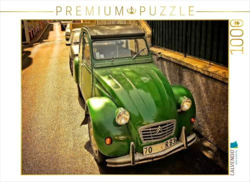 CALVENDO Puzzle EIN Motiv aus dem Kalender Citroën 2CV - die Ente 1000 Teile Puzzle quer | Lege-Größe cm Foto-Puzzle für glückliche Stunden