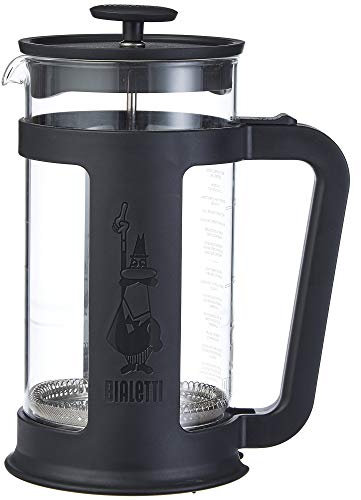 Bialetti 06641 Presse à café Moderne, Noir, 8 Tasses