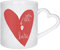 artboxONE Herztasse You Are here von Sylvie Wagner - Herztasse Typografie