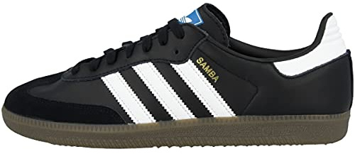 adidas Samba Og, Men's Gymnastics Shoes, Black (Core Black/Ftwr White/Gum5 Core Black/Ftwr White/Gum5), 7 UK (40 2/3 EU)