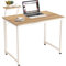 sogesfurniture Computertisch 100cm Schreibtisch Arbeitstisch Bürotisch PC Laptop Tisch Esstisch für Zuhause Büro Schlafzimmer, Einfache Montage, Eiche