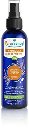Puressentiel - Hydrolat de Lavande Bio - 100 pourcent d'Origine Naturelle - Idéal pour peaux mixtes à grasses, sujettes aux imperfections - 200 ml
