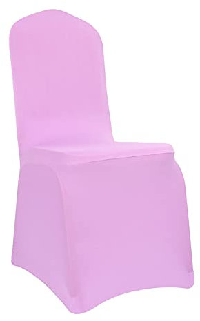 20 Stück Lavendele Spandex-Stuhlhussen Esszimmer Stretch Stuhlhussen Schutz für Wohnzimmer Bankett Hochzeit Party Esszimmer Dekoration (Lavendel)