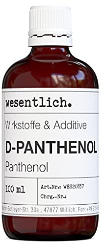 wesentlich. D-Panthenol 75% - Hochkonzentriertes Provitamin B5 für Hautpflege, Haarpflege und Kosmetik