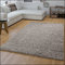 TT Home Wohnzimmer Teppich Hochflor Langflor Shaggy Soft Unifarben Modern Einfarbiges Design, Farbe: Grau, Größe:200x280 cm