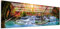 Visario Glasbild auf Acrylglas Wasserfall Bild 90 x 30cm 5802