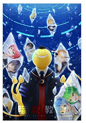 Assassination Classroom Poster 23 Leinwand Poster Schlafzimmer Dekor Sport Landschaft Büro Zimmer Dekor Geschenk ohne Rahmen Stil 30 x 45 cm