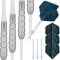 Unicorn Heritage Cliff Lazarenko Dartpfeile mit Stahlspitze, Silber, 24 g