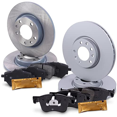 BESTPRICE ATP Bremsenset inkl. Bremsscheiben Vorne Ø 304 mm Belüftet + Hinten Ø
