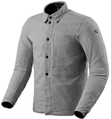 REV'IT! Revit Esmont Motorrad Hemd, grau, 2XL