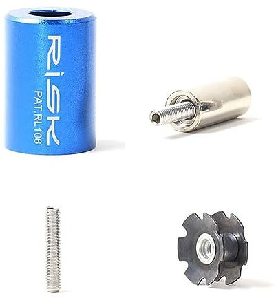 COMYIIKEE 4 Pieces Bike Headset Star Nut Universal Bike Star Nut Bicycle Fork Star Nut Set for Mountain Road Bike Hybrid Bike
